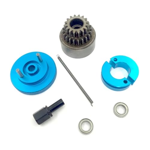 Rc Parts For 94122 02023 02048 1/10 RC Gear Two Speed Clutch Set Bell Springs Flywheel Bearings Axle Kit RC For Nitro Engine Car