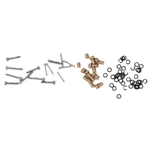 Keenso High Clearance Chassis Links Set, Aluminum Alloy RC Crawler Chassis Steering Links Set with Polished Finish, Linkage Kit for 1/10 RC Crawler Upgrade and Replacement