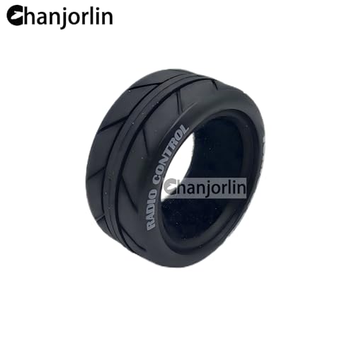 1/10 RC On Road Tires OD 2.56" Soft Rubber Rally Racing Tyres For 1:10 Street Touring Drift Car Tamiya TT01 TT02 XV01 TA06 A959 PTG2 HPI KYOSHO HSP PTG2 Traxxas RC On-Road Wheels 4PCS