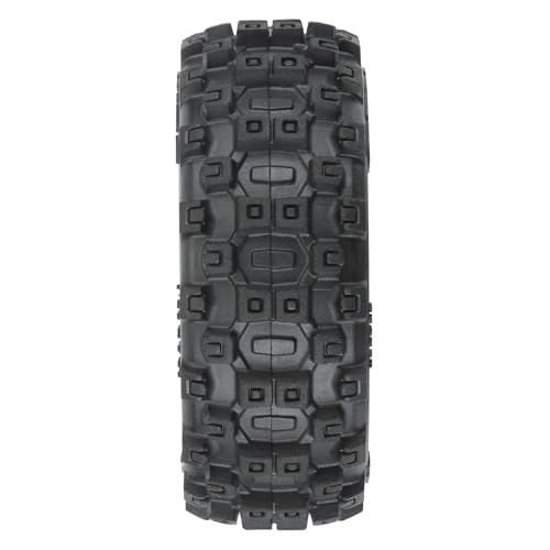 Pro-Line Racing Badlands MX 1.9" All-Terrain Buggy Tires 4 Mounted on Mach-10 Black 1.9" 12mm Hex Wheels for Typhon GROM 4x4 Front or Rear PRO1024610