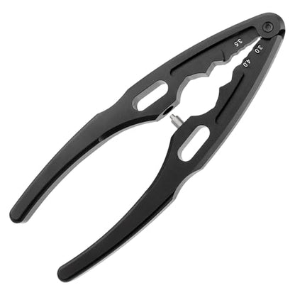 Universal RC Multi Shock Shaft Pliers W/Ball End Multi-Function Clamp Tools for All 1/8 1/10 1/12 1/14 1/16 1/18 Scale Cars Trucks (Black)