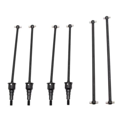 RC Modifications Spare Compatible with Losi for Rock for Racer for Buggy Lasernut U4 1/10 RC Upgrade Parts 1 Set Metal Front Rear Drive Shaft Dogbone