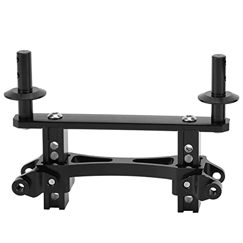 Front Rear Body Mounts Posts, RC Car Front and Rear Shell Column Body Post Extensions Hardware for SCX10 90046 TRX4 1/10 RC Car (Black)