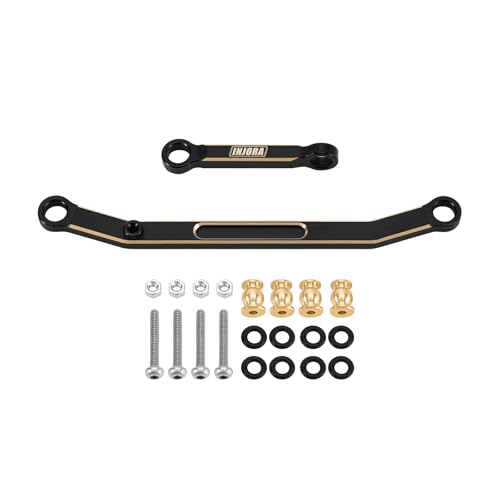 INJORA Brass High-Tightening Steering Links Set for 1/24 Axial SCX24
