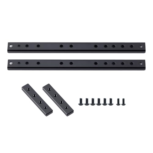 MORLORDY RC Chassis Frame Rails 6x6 Conversion Extension kit for 1/10 Axial SCX10 SCX10-II SCX10-III Upgrade Parts