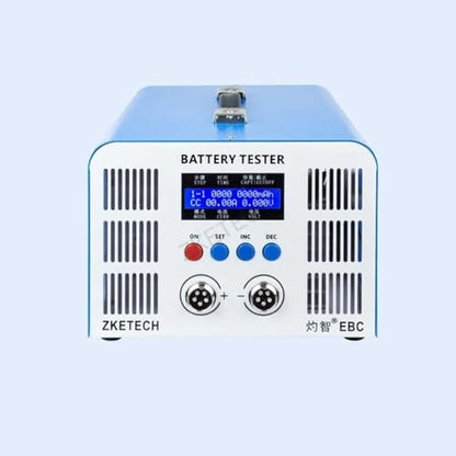 iDili 50A Lithium Battery Discharge Charger Tester, LiFePO4/Li-ion Ternary Power Battery Capacity Meter 6-Step Programmable, EBC-A50L