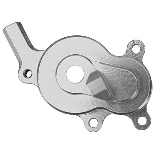 Aluminum Alloy Transmission Case Housing Set, RC Gearbox Housing for GEN8 1/10 RC Car, CNC 6061 - T6 with Hard Anodized Finish and PTFE Coated Gears (Silver) - color: Silver