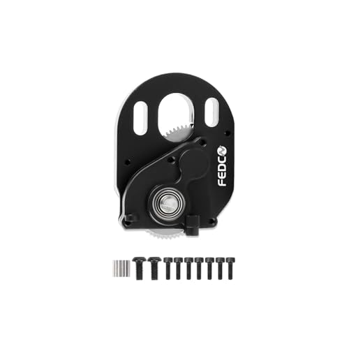 SCX24 Transmission for 370 Motor with Steel Gear for SCX24 Upgrades | SCX24 Gearbox Complete Transmission Case For Axial 1/24 RC Crawler