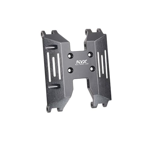 KYX Racing Aluminum Skid Plate Upgrades Parts Accessories for 1/18 RC Crawler Car Axial UTB18 Capra
