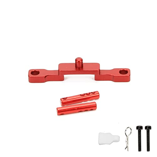 RCAWD SCX24 Upgrades Body Post Front for Axial, Body Mount Aluminum Parts for AXI00002 Red - color: Red