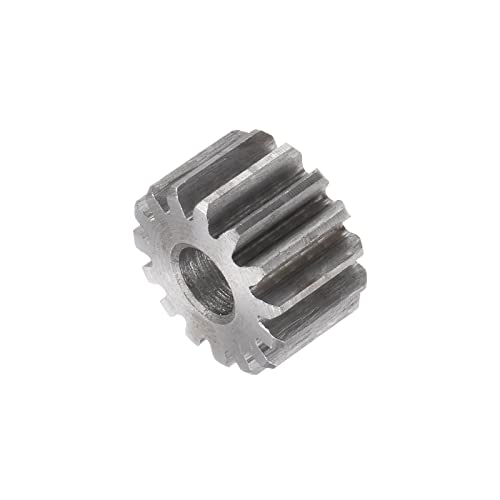 HARFINGTON Straight Spur Gear 6mm Bore 15T Mod-1 Hardened 45# Steel Spur Diff Differential Motor Gear RC Car Replacement Parts - style: 15T