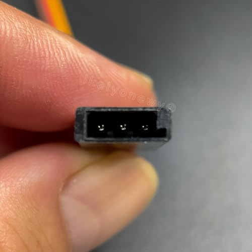 lkelyonewy Servo Extension Cable 3-Pin Male to Female 60 Core Lead Wire Cable Connectors Control Board Remote (300Mm/11.8In-15Pcs)