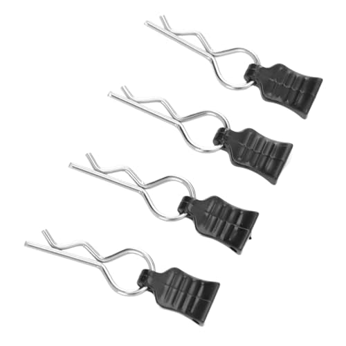 Upgrade R Pin Clips with Pull Tabs for 124008 124010 4 Pcs Easy Install RC Body Accessories