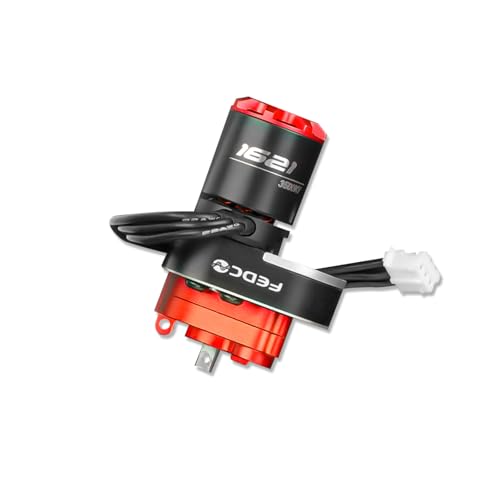 SCX24 Motor and Transmission for Axial SCX24 Upgrades 1/24 RC Crawler | with Hobbywing QUICRUN Outer-1621SL 3500KV Brushless Motor Upgrade - style: scx24 motor