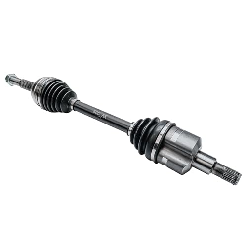 Detroit Axle - 4WD Front 2pc CV Axles for Chevrolet Trailblazer EXT | GMC Envoy XL XUV Buick Rainier Isuzu Ascender Saab 9-7x Oldsmobile Bravada, 2 CV Axle Shafts Assembly Replacement - size: 86C_AX x2/Pair