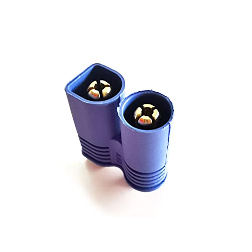 skrnrhrery Ec3 Connector ,5 Pairs Ec3 Plugs Suitable for Rc Esc Lipo Battery Equipment Motor 3.5mm Ec3 Banana Plug Battery Male and Female Plug High Current 100a Power Battery Can Be Welded