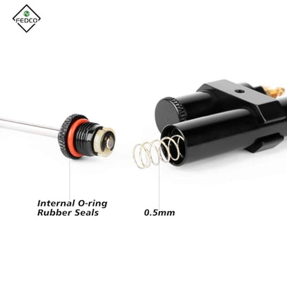 SCX10 Shocks 100MM Negative Pressure Shocks Oil-Filled Aluminum Shock Absorber For RedCat Everest Gen7 SCX10 III Pro Upgrade Parts 1/10 RC Crawler