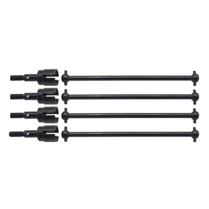 Front Rear Drive Shaft Compatible with HSP 94111 94108 94170 1/10 RC Car 4Pcs Dogbone Drive Shaft and Wheel Axle Upgrade Parts Replacement Accessories