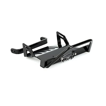 LCX Racing 1/10th RC Crawler Car Metal Front Bumper for TRX4 TRX-4 TRX6 TRX-6 6×6 G63, Upgrades Parts Accessories