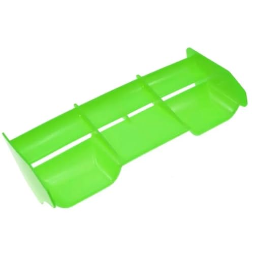 1/8 RC Rear Spoiler Tail Wing Compatible with 94166 94107 Off-Road Buggy Drift Cars for On-Road Racing Upgrade(Green) - color: Green