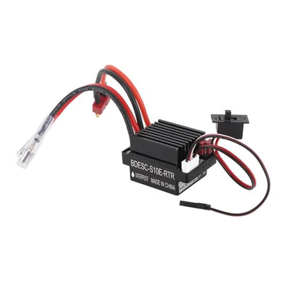 Generic 550 Brushed Motor ESC Set, 30% Longer Armature High Torsion Water with Cooling Fan, for 1/10 RC Crawler Car (4) - color: 4