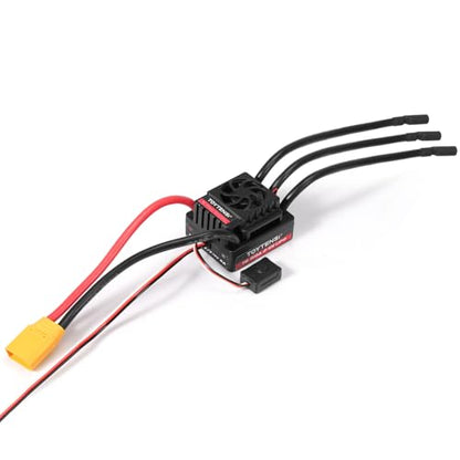 150A Waterproof Brushless ESC, 2-6S LiPo Sensorless Speed Controller for 1/8 RC Car, Truck, Buggy, Truggy, Pre-soldered XT90 & 5.0mm Bullet Connectors, 32-bit MCU - T8 Series - style: 1/8 150A 2-6S XT90