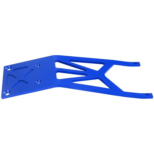 Aluminum Front Skid Plate Skidplate #5837 Compatible with Traxxas Slash 2WD 1/10 RC Car Upgrade Parts(Blue) - color: Blue