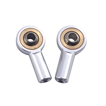 10Pcs ShareGoo Aluminum M2 Tie Rod End Ball Joint Link Ball Head Holder 2mm Steering Linkage Compatible with HSP Tamiya Mini 4WD RC Car Truck Crawler Boat Airplane