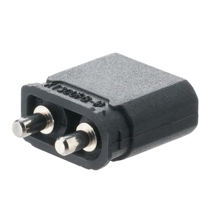 ELFCULB 10pcs Amass XT30UPB-M Connectors, XT30 Upgrade Male Power Connectors for Mini UAV, RC and Robotics Applications (Black) - color: 10pcs XT30UPB