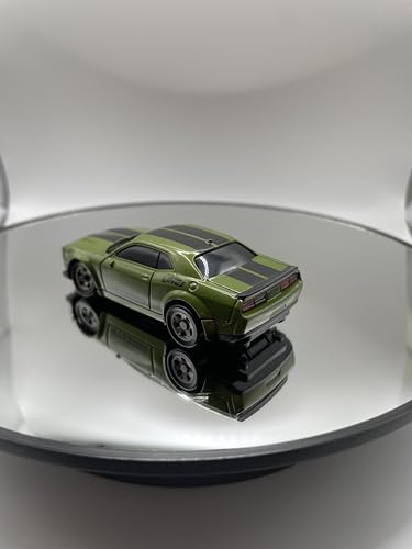 Mini RC Drift Car 1:64 Scale, Remote Control Car with LED Lights & 2-Speed Modes, Upgraded 2.4G Wireless Radio Remote Control for Multi-Users Challenge (Dark Green) - color: Dark Green