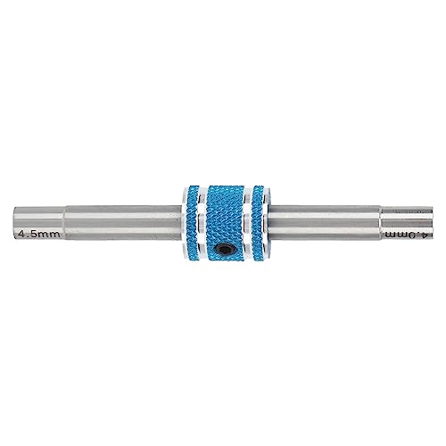 AYNEFY Hex Socket 4.5mm Aluminum Alloy Socket Wrench 4.0mm .5mm Nut Driver Lightweight Structure Wear for RC Car Modification Enthusiasts and Maintenance Use