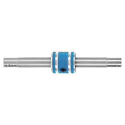 AYNEFY Hex Socket 4.5mm Aluminum Alloy Socket Wrench 4.0mm .5mm Nut Driver Lightweight Structure Wear for RC Car Modification Enthusiasts and Maintenance Use