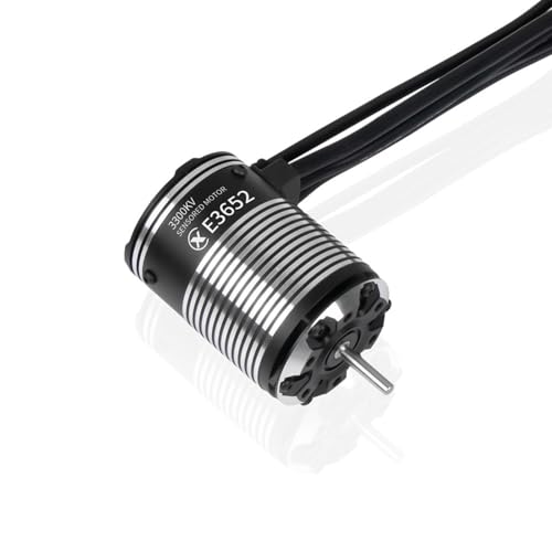 XC E3652 Sensored Brushless Motor for RC Car,2-3S Lipo,IP67 Water Proof,Applicable to:1/10 On-Road,Off-Road,Short Course(Light Load) (3300KV) - style: 3300KV