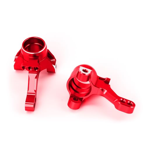 Aluminum C-Hubs & Front Rear Knuckle Arm Upgrades for 1/10 4-Tec 3.0 C8 93054–4 (Red) - color: Red