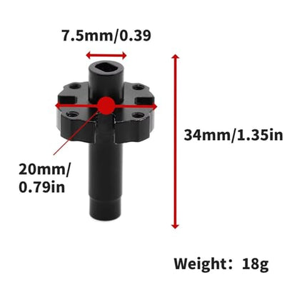 Rc Upgrade Spare Parts for Traxxas for Trx4 for Trx6 1/10 Steel Differential Spool Diff Locker Spool 8297 RC Crawler Car Upgrade Parts Accessories