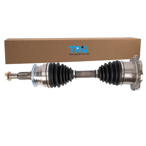 TRQ Front Driver or Passenger Side CV Axle Assembly Compatible with 2015-2019 Chevrolet Silverado 2500 HD 2015-2019 Silverado 3500 HD 2015-2019 GMC Sierra 2500 HD 2015-2019 Sierra 3500 HD - style: CSA34737