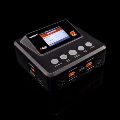 Spektrum S450 G2 AC/DC Smart Charger 4x50W Battery Charger, SPMXC3040