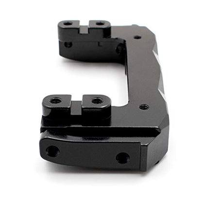KYX Racing Metal Front Bumper Servo Mount Upgrades Parts Accessories for RC Crawler Car Axial SCX10 II 90046