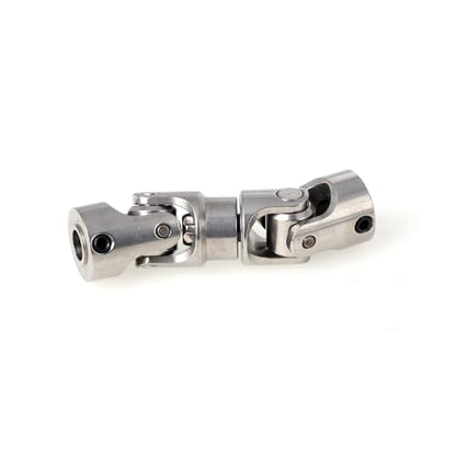 LCX 1/10th RC Crawler Car Hard Steel Universal Drive Shaft for RC Truck TRX4 TRX6 SCX10 SCX10 II SCX10 III SCX10 PRO UTB10 RBX10 Capra Gen8, Upgrades Parts Accessories (45-55mm / 1.77-2.16 in)