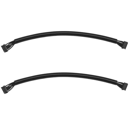 SING F LTD 2Pcs Brushless Motor Sensor Black Cable 150mm Cable Length 1.25 Terminal Double Head 6p Suitable for Mini RC Helicopter LED Light Strip RC Drift Car Model - size: 150mm