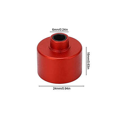 RC Differential Gear Housing, Durable Anodized Aluminum Alloy 1/10 Scale RC Car Replacement for Off-Road Racing Competition Daily Driving Enthusiasts