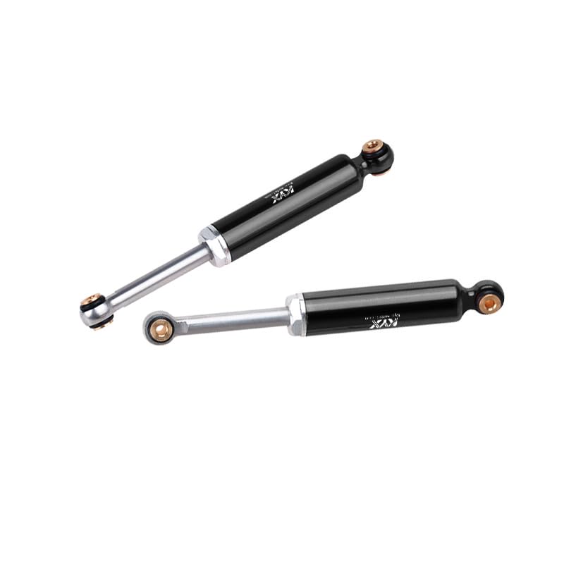KYX Racing Aluminum Suspension Shock Absorber Inner Spring Shock 52mm Upgrades Parts Accessories for 1/24 RC Crawler Car Axial AX24 (4pcs), Black