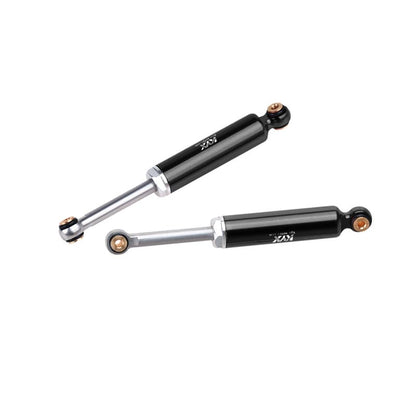 KYX Racing Aluminum Suspension Shock Absorber Inner Spring Shock 52mm Upgrades Parts Accessories for 1/24 RC Crawler Car Axial AX24 (4pcs), Black