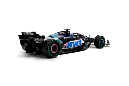 Solido 1:18 Scale Alpine F1 Team A524 Blue E.Ocon Brazilian GP 2024 Diecast Model Car S1814004