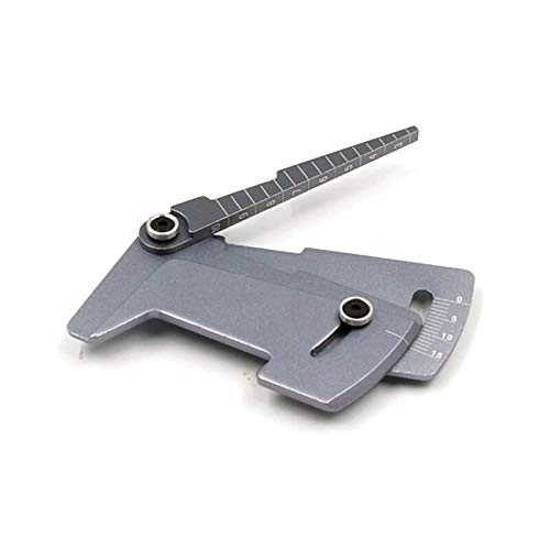 Replacement Part For RC Tire Gauge Adjustable Angle Ruler Height Wheel Rim Camber For 1/8 1/10 Cars CNC Aluminum Alloy Tool