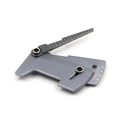 Replacement Part For RC Tire Gauge Adjustable Angle Ruler Height Wheel Rim Camber For 1/8 1/10 Cars CNC Aluminum Alloy Tool