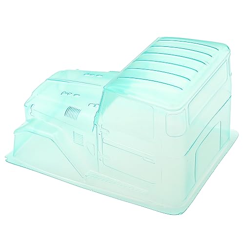 HUIOP Truck Cab, Unpainted Body Shell Cover 1/10 Truck Cab PC Clear Body Replacement for 313 Wheelbase 90046 90047 Modification Crawler Accessory Spare Parts Upgrade - size: B