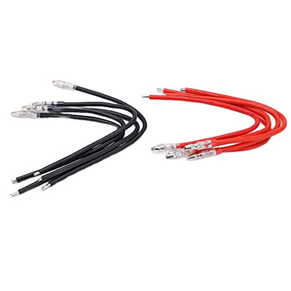 RC Motor Cable, 10Pcs Brushless Motor Connector Cable, RC Banana Extension Wire for Car Scx10 D90, 380/390 / 540/550 / 775/795 Brushed Motors