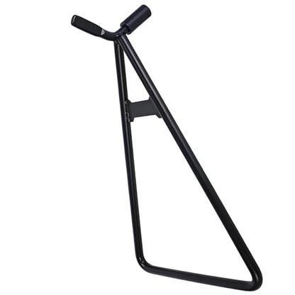 Motorcycle Triangle Stand, Heavy Duty Dirt Bike Triangle Kickstand Rear Side Wheel Holder, Solid Steel Structure Motorbike Kickstand for 80-500cc Dirtbike Supermoto Motocross