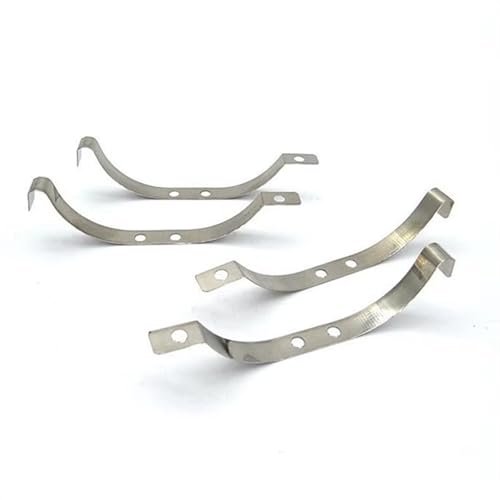 RC Car Assortment for WPL D12 B14 B24 B16 B36 RC Truck Car Upgrades Parts Accessories 4Pcs Steel Shock Absorber for Leaf Springs Suspension